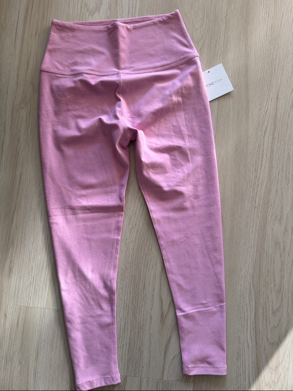 Beyond yoga buttery soft leggings in pink heather XL NEW WITH TAG